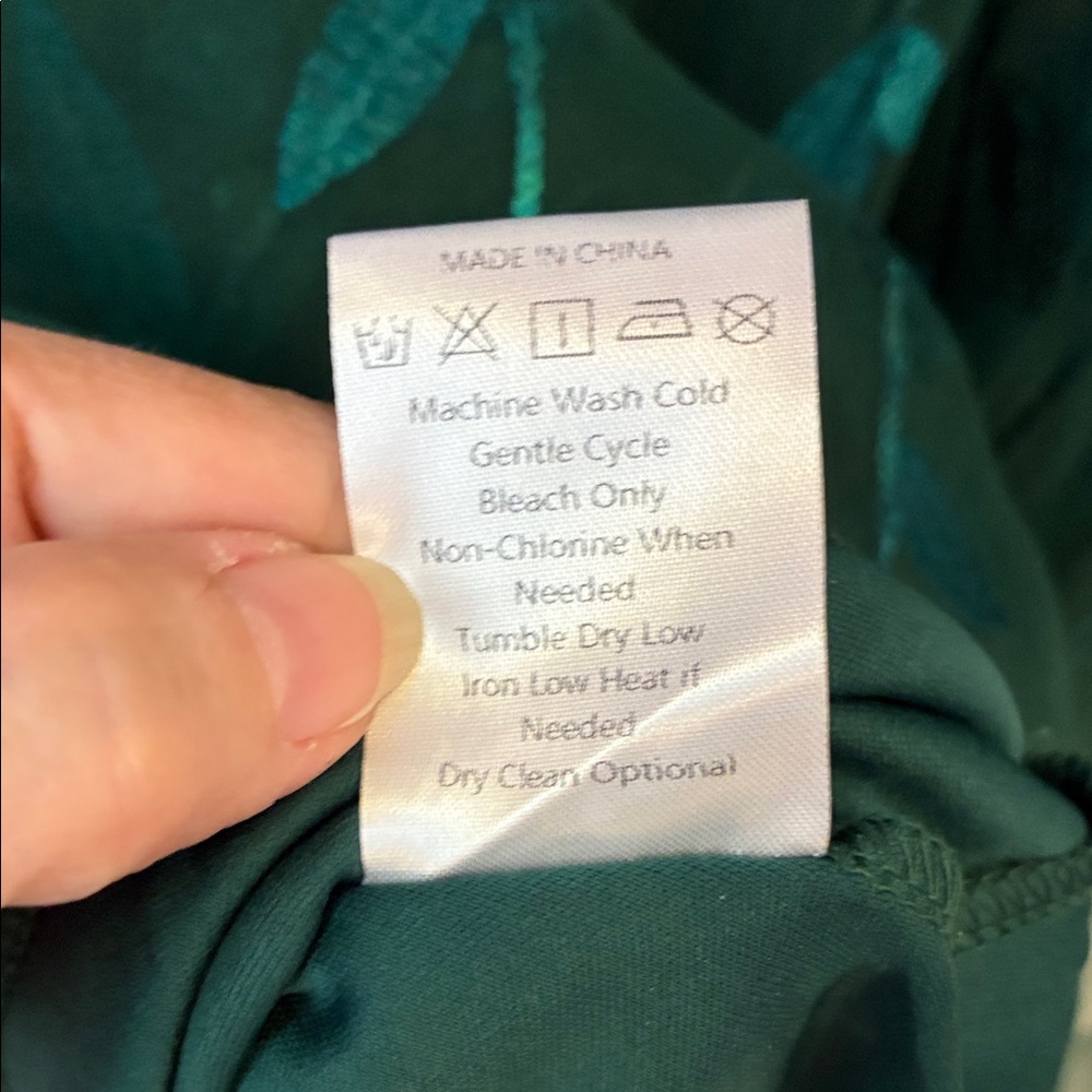 Ever Pretty Green Sequin Leaf A-line Midi Length Dress - Picture 9 of 9